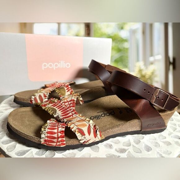 NIB Birkenstock Papillio by Birkenstock Lola Wedge Sandal - Picture 6 of 16